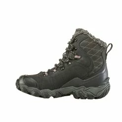 Budget 👏 Outlet 🌟 Oboz Bridger 7-inch Insulated Waterproof - 👩 Women's ❤️ 🎁 -La Sportiva Sales W Bridger 7 Insulated B DRY Black in side rsz 92028.1651002116